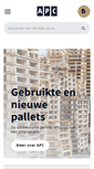 Mobile Screenshot of apc-pallets.nl